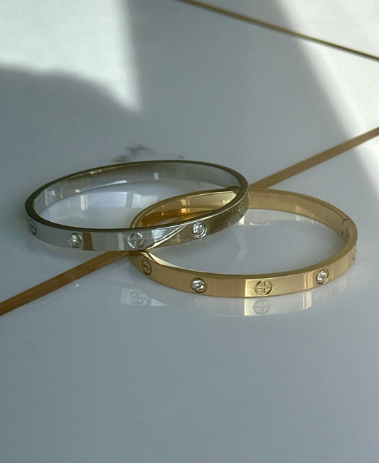 Bangle oro o plata Stainless Steel